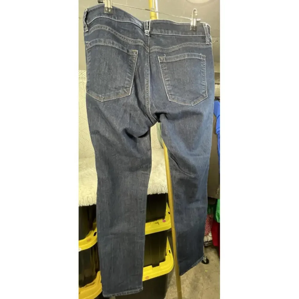 Ann Taylor LOFT Curvy Skinny Jeans Dark Wash Women Size 29/8